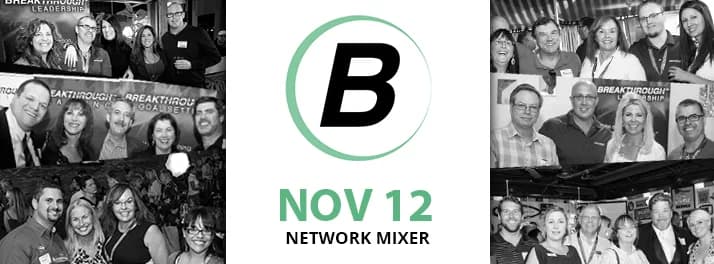 Breakthrough Mixer - November 12, 2026